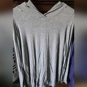 Cuddl Duds Charcoal Long Sleeve Shirt